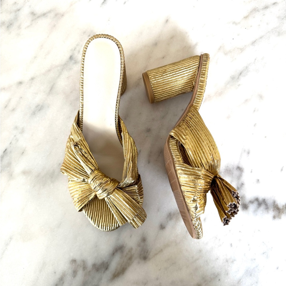 Women's Bow Heeled Sandals